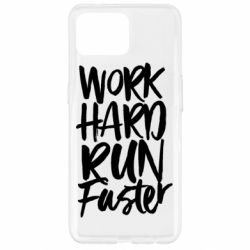 Чохол для Oppo Reno 4 Lite Work hard run faster - PrintSalon