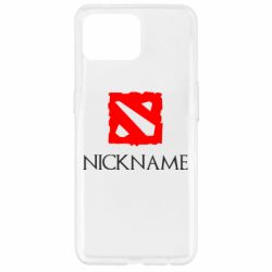 Чехол для Oppo Reno 4 Lite Your nickname Dota2 - PrintSalon