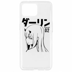 Чехол для Oppo Reno 4 Lite Zero Two Girl - PrintSalon