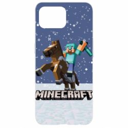 Чохол для Oppo Reno 4 Lite Зимовий Майнкрафт - PrintSalon