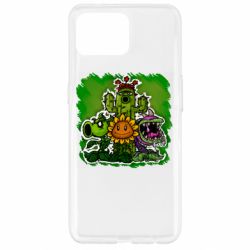 Чохол для Oppo Reno 4 Lite Zombie vs Plants players