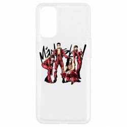 Чехол для Oppo Reno 4 Maneskin band - PrintSalon