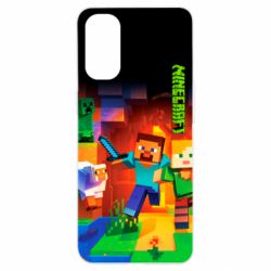 Чехол для Oppo Reno 4 Майнкрафт - PrintSalon
