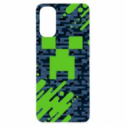 Чехол для Oppo Reno 4 Minecraft Creeper - PrintSalon