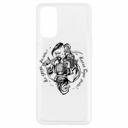 Чехол для Oppo Reno 4 Не грусти казак, пусть враг плачет - PrintSalon