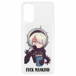 Чохол для Oppo Reno 4Nier. Fuck Mankind - PrintSalon