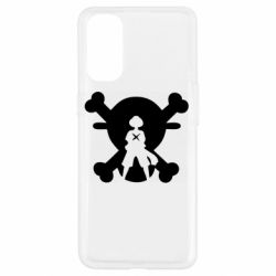 Чохол для Oppo Reno 4One Piece Luffy Captain