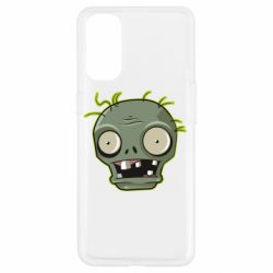 Чехол для Oppo Reno 4 Plants vs zombie head - PrintSalon