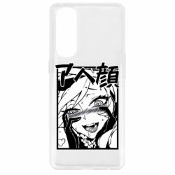 Чехол для Oppo Reno 4 Pro Ahegao Girl - PrintSalon