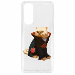 Чехол для Oppo Reno 4 Pro Akatsuki angry cat - PrintSalon
