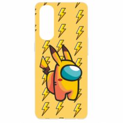 Чехол для Oppo Reno 4 Pro Among Us - Pikachu skin - PrintSalon