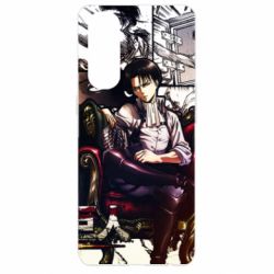 Чохол для Oppo Reno 4 Pro Attack on Titan Кapral Levi - PrintSalon