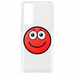 Чохол для Oppo Reno 4 Pro Ball with smile - PrintSalon