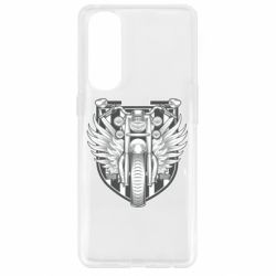 Чехол для Oppo Reno 4 Pro Bike Shield Art - PrintSalon