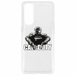 Чохол для Oppo Reno 4 Pro Боєць CoD - PrintSalon