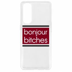 Чехол для Oppo Reno 4 Pro Bonjour bitches - PrintSalon