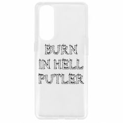 Чехол для Oppo Reno 4 Pro Born in Hell Putin - PrintSalon