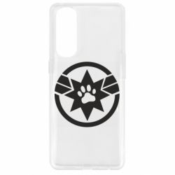 Чохол для Oppo Reno 4 Pro Captain Marvel's Cat - PrintSalon