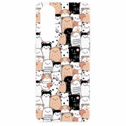 Чохол для Oppo Reno 4 Pro Cute dogs pattern - PrintSalon