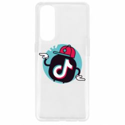 Чехол для Oppo Reno 4 Pro Dancing Tik tok - PrintSalon