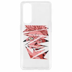 Чехол для Oppo Reno 4 Pro Demon Yuji Itadori - PrintSalon