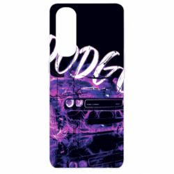 Чохол для Oppo Reno 4 Pro Dodge Art neon - PrintSalon