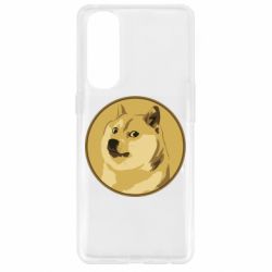 Чехол для Oppo Reno 4 Pro Dogecoin - PrintSalon