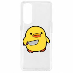 Чохол для Oppo Reno 4 Pro Duckling With A Knife - PrintSalon