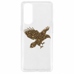 Чехол для Oppo Reno 4 Pro Eagle feather - PrintSalon