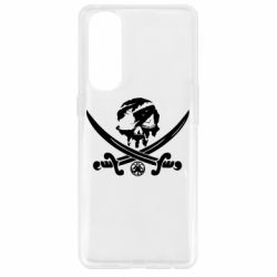 Чехол для Oppo Reno 4 Pro Flag pirate - PrintSalon