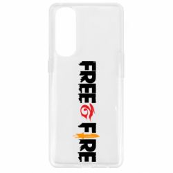 Чехол для Oppo Reno 4 Pro Free fire and logo Garena