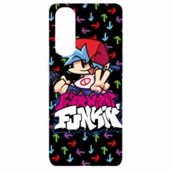 Чехол для Oppo Reno 4 Pro Friday Night Funkin Arrows-PrintSalon Чехол для Oppo Reno 4 Pro Friday Night Funkin Arrows