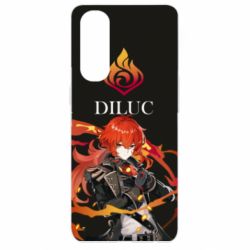Чохол для Oppo Reno 4 Pro Genshin Impact Diluc - PrintSalon