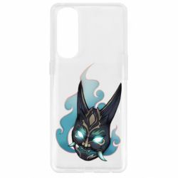 Чехол для Oppo Reno 4 Pro Genshin Impact Xiao's mask - PrintSalon