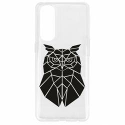 Чохол для Oppo Reno 4 Pro Geometric Owl - PrintSalon