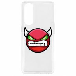 Чохол для Oppo Reno 4 Pro Geometry Dash Demon - PrintSalon