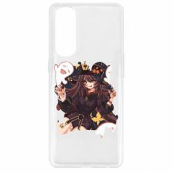 Чохол для Oppo Reno 4 Pro Halloween Impact Hu Tao - PrintSalon