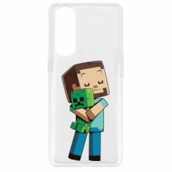 Чохол для Oppo Reno 4 Pro Heroes from Minecraft - PrintSalon