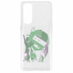 Чехол для Oppo Reno 4 Pro Himiko Toga glitch