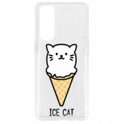 Чехол для Oppo Reno 4 Pro Ice Cat - PrintSalon