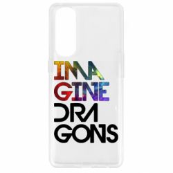 Чехол для Oppo Reno 4 Pro Imagine Dragons and space - PrintSalon