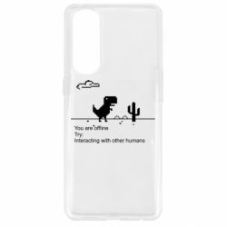 Чехол для Oppo Reno 4 Pro Internet Dinosaur - PrintSalon