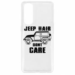 Чехол для Oppo Reno 4 Pro Jeep hair don't care - PrintSalon