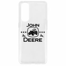 Чехол для Oppo Reno 4 Pro John Deere and tractor fanArt - PrintSalon