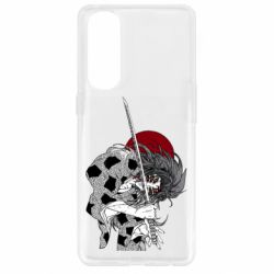 Чехол для Oppo Reno 4 Pro Kokushibo Tsugikuni - PrintSalon