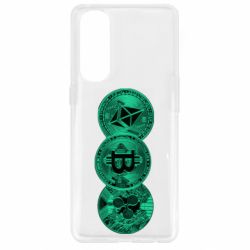 Чехол для Oppo Reno 4 Pro Криптовалюта - PrintSalon