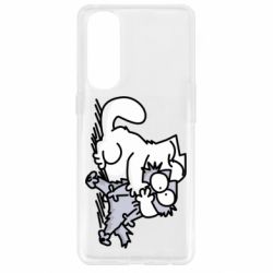 Чохол для Oppo Reno 4 Pro Любов котів - PrintSalon