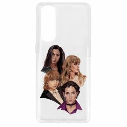 Чехол для Oppo Reno 4 Pro Maneskin band art - PrintSalon