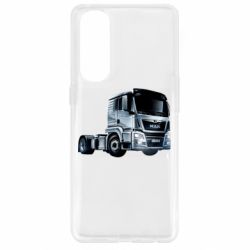 Чехол для Oppo Reno 4 Pro MEN truck - PrintSalon