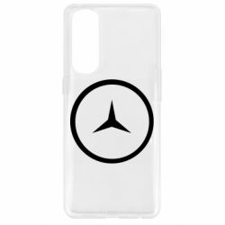 Чехол для Oppo Reno 4 Pro Mercedes new logo - PrintSalon